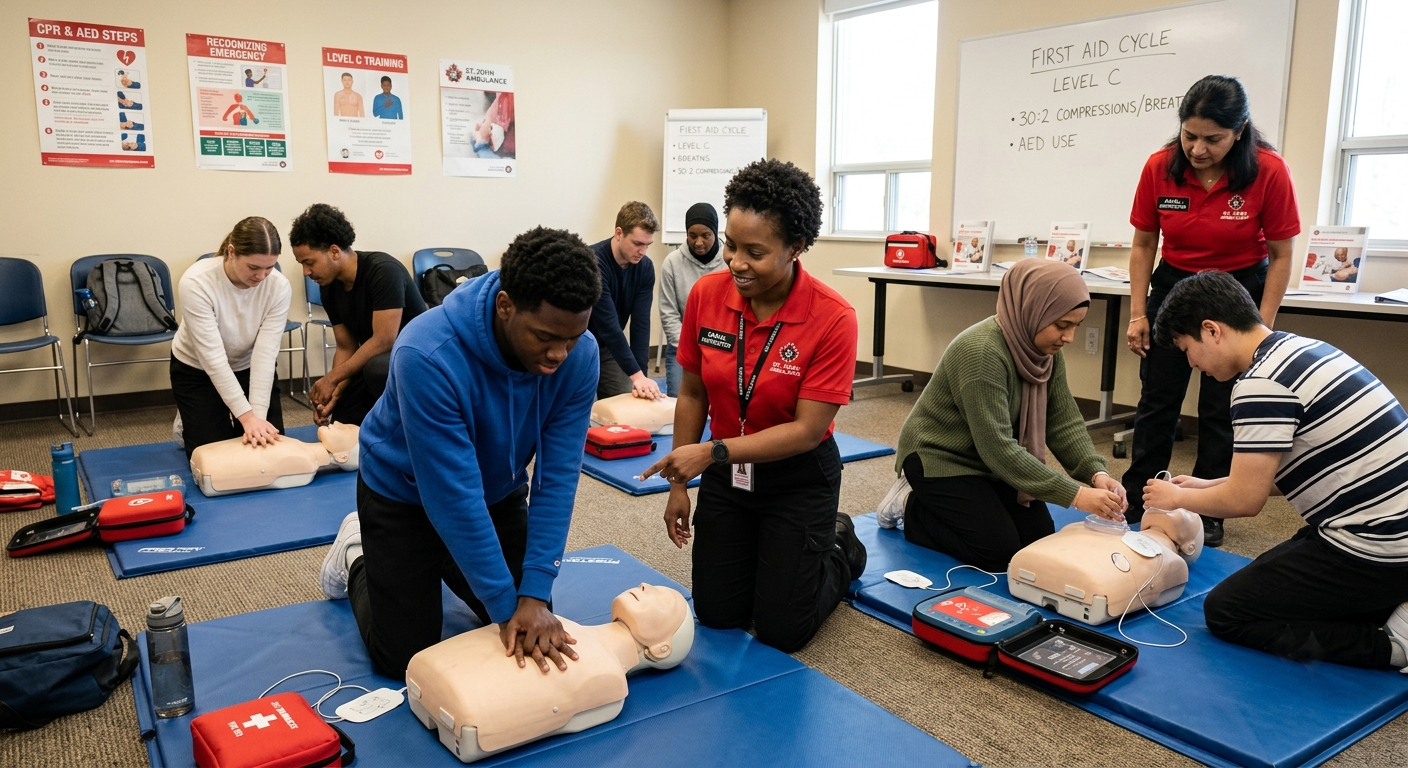 Emergency First Aid CPR/AED Level C